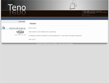 Tablet Screenshot of dot.teno.be